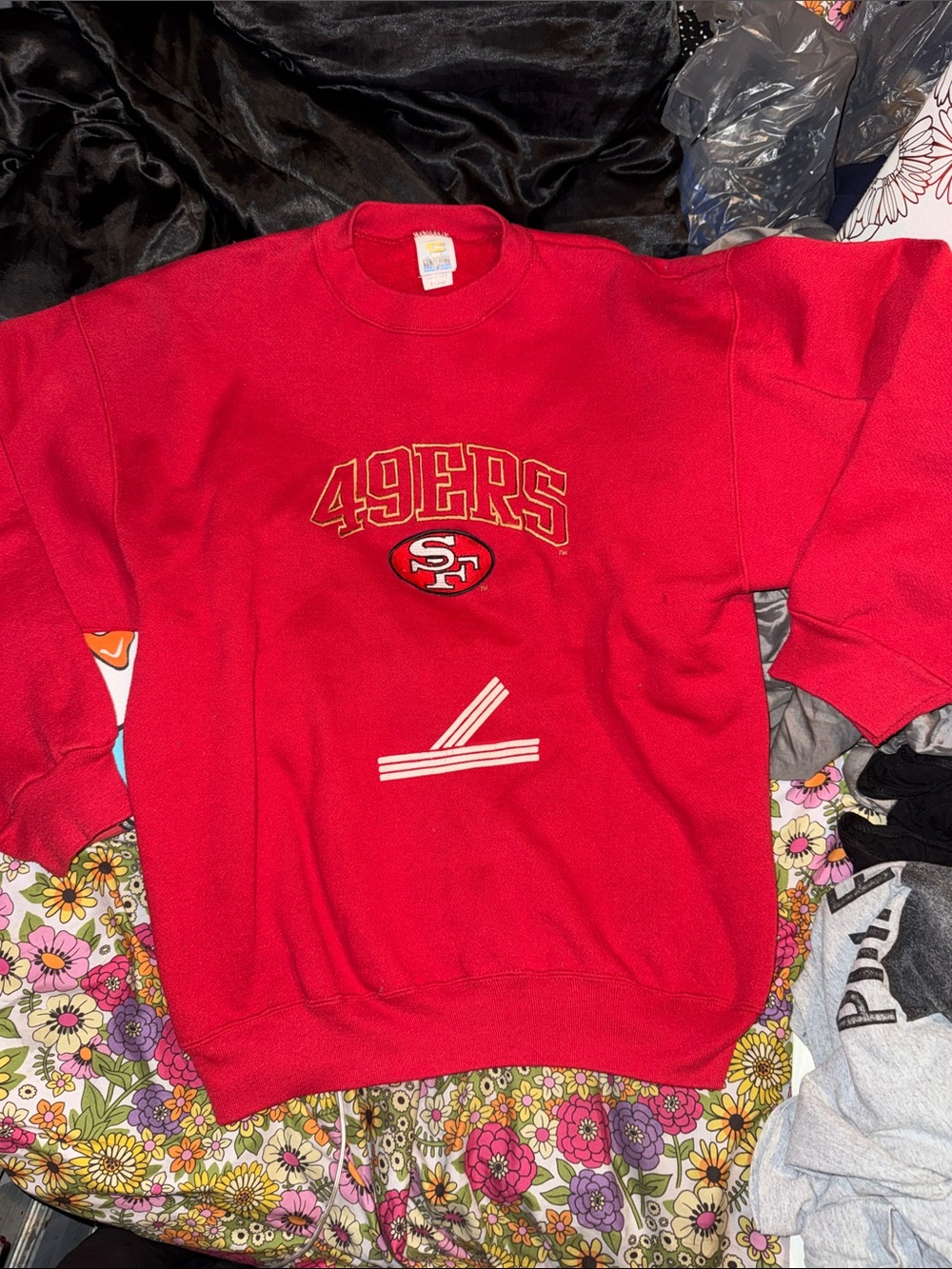 Vintage San Francisco 49ers Pull Over Sweatshirt!!